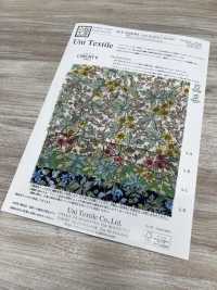 KCP609MWL-DK-16 60% 코튼 론 미라클 웨이브 리버티 프린트[원단] 우니 섬유(UNI TEXTILE) 서브 사진