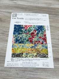 KCP807MWL-DK-22 면 80% 미라클 웨이브 리버티 프린트 메리 진[원단] 우니 섬유(UNI TEXTILE) 서브 사진