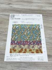 KCP807MWL-DK-12 면 80수 론 미라클 웨이브 리버티 프린트 수잔[원단] 우니 섬유(UNI TEXTILE) 서브 사진