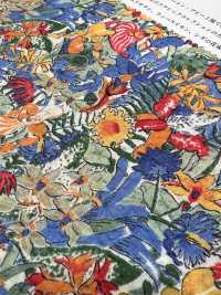 KCP807MWL-DK-8 면 80수 론 미라클 웨이브 리버티 프린트 다이앤[원단] 우니 섬유(UNI TEXTILE) 서브 사진