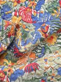 KCP807MWL-DK-8 면 80수 론 미라클 웨이브 리버티 프린트 다이앤[원단] 우니 섬유(UNI TEXTILE) 서브 사진