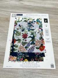 KDP2312SD-58-DD-233 여성스러운 데친 와이드 폭 잉크젯 프린트[원단] 우니 섬유(UNI TEXTILE) 서브 사진