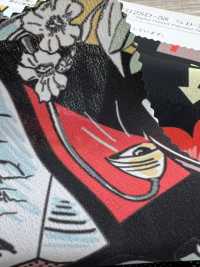 KDP2312SD-58-DD-774 여성스러운 데친 와이드 폭 잉크젯 프린트[원단] 우니 섬유(UNI TEXTILE) 서브 사진