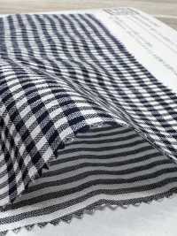 KKC908-DC-1 면 텐셀사 염색 셔링[원단] 우니 섬유(UNI TEXTILE) 서브 사진