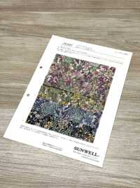 28105 60 스레드 론 스몰 플로럴 프린트[원단] SUNWELL 서브 사진