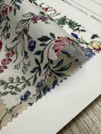 28108 60개 실 잔디 작은 새와 꽃 프린트[원단] SUNWELL 서브 사진