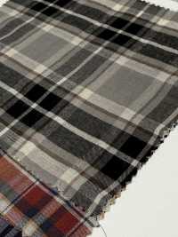 35518 푸와.텐셀(TM) 모달 섬유/코튼 셔링 체크[원단] SUNWELL 서브 사진