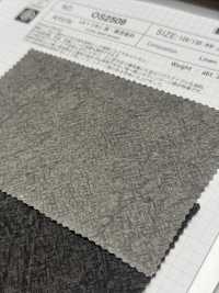 OS2509 L1/40 리넨 숯 및 감 타닌 염색[원단] SHIBAYA 서브 사진