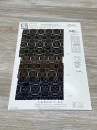 KKP1401-58D-DBK-258 여성스러운 넓은 폭의 데친[원단] 우니 섬유(UNI TEXTILE) 서브 사진