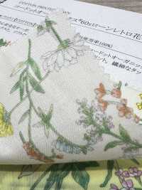 28114 Cordot Organics® 60 Thread Lawn Retro Floral Print[원단] SUNWELL 서브 사진