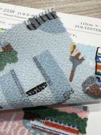 KKP2338-DB-99 치리멘 치리멘®[원단] 우니 섬유(UNI TEXTILE) 서브 사진