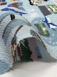 KKP2338-DB-99 치리멘 치리멘®[원단] 우니 섬유(UNI TEXTILE) 서브 사진