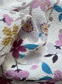 KKP2338-DHM-108 후타코 지리멘 멀티컬러 프린트[원단] 우니 섬유(UNI TEXTILE) 서브 사진