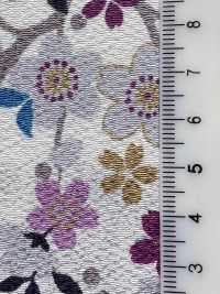 KKP2338-DHM-108 후타코 지리멘 멀티컬러 프린트[원단] 우니 섬유(UNI TEXTILE) 서브 사진