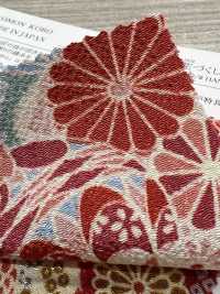 KKP2338-D-HANAZUKUSI 후타코 지리멘 꽃[원단] 우니 섬유(UNI TEXTILE) 서브 사진