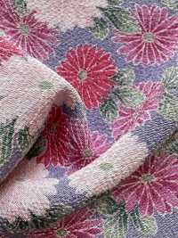 KKP2338-D-HIMEKOGIKU 후타코 지리멘 공주 작은 국화[원단] 우니 섬유(UNI TEXTILE) 서브 사진