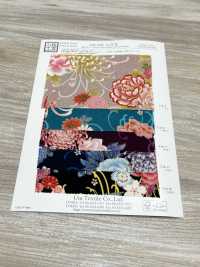 KKP2338-D-HANAMIYABI 후타코 지리멘 하나 미야비[원단] 우니 섬유(UNI TEXTILE) 서브 사진