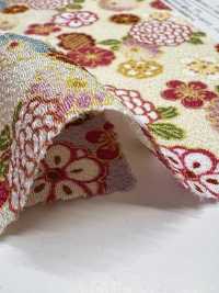 KKP2338-D-HANAKOMATI 후타코 지리멘 하나코마치[원단] 우니 섬유(UNI TEXTILE) 서브 사진