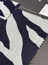 5-DENIM-PT4SF 12온스 탑 데님 디스차지 프린팅[원단] 홋코(HOKKOH) 서브 사진