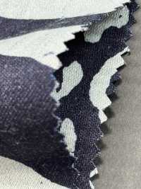 5-DENIM-PT4SF 12온스 탑 데님 디스차지 프린팅[원단] 홋코(HOKKOH) 서브 사진