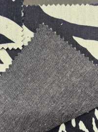 5-DENIM-PT4SF 12온스 탑 데님 디스차지 프린팅[원단] 홋코(HOKKOH) 서브 사진