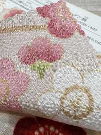 KKP2338-D-MODANUME 후타코 치리멘 모던 플럼[원단] 우니 섬유(UNI TEXTILE) 서브 사진