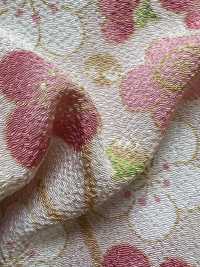 KKP2338-D-MODANUME 후타코 치리멘 모던 플럼[원단] 우니 섬유(UNI TEXTILE) 서브 사진