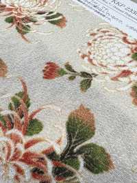 KKP2338-D-KIKUNOMAI 후타코 지리멘 국화춤[원단] 우니 섬유(UNI TEXTILE) 서브 사진