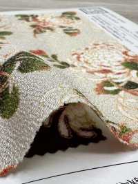 KKP2338-D-KIKUNOMAI 후타코 지리멘 국화춤[원단] 우니 섬유(UNI TEXTILE) 서브 사진