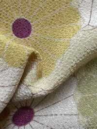 KKP2338-D-KIKUYUZEN 후타코 지리멘 국화우젠[원단] 우니 섬유(UNI TEXTILE) 서브 사진