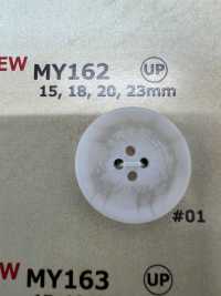 MY162 물소 뿔 4홀 수지 버튼[단추] DAIYA BUTTON 서브 사진