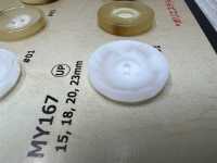 MY167 물소 뿔 2홀 수지 버튼[단추] DAIYA BUTTON 서브 사진