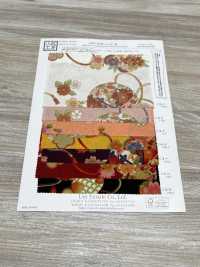 KKP2338-D-TEMARI 후타고시 치리멘 테마리[원단] 우니 섬유(UNI TEXTILE) 서브 사진