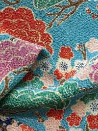 KKP2338-D-MATUNIUME 후타코 치리멘 소나무와 매화[원단] 우니 섬유(UNI TEXTILE) 서브 사진