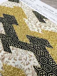 KKP2338-D-HINABISI 후타코 지리멘 히나비시[원단] 우니 섬유(UNI TEXTILE) 서브 사진