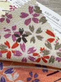 KKP2338-D-KUSAZAKURA 후타코 지리멘 쿠사자쿠라[원단] 우니 섬유(UNI TEXTILE) 서브 사진