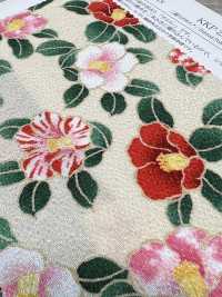 KKP2338-D-MTSUBAKI 후타코 지리멘 미야코 츠바키[원단] 우니 섬유(UNI TEXTILE) 서브 사진