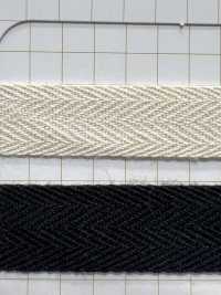 HC-4005 0.5mm 두께 코튼 헤링본 테이프[리본 / 테이프 / 코드] 이름 없음 서브 사진