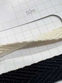 HC-4010 1mm 두께 코튼 헤링본 테이프[리본 / 테이프 / 코드] 이름 없음 서브 사진