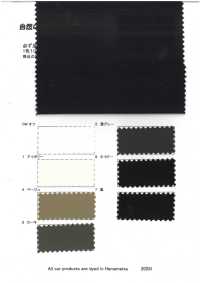 RN5068 후쿠이 레이온 코튼 새틴 플랫 에어 인[원단] KOYAMA 서브 사진