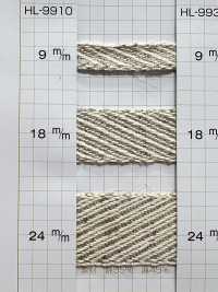 HL-9910 리넨 플로잉 트윌 테이프[리본 / 테이프 / 코드] 이름 없음 서브 사진