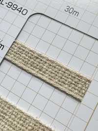 HL-9940 리넨 리넨 블렌드 테이프[리본 / 테이프 / 코드] 이름 없음 서브 사진