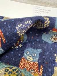 83074 울퉁불퉁한 실 천 구식 금 고양이 가스리[원단] VANCET 서브 사진