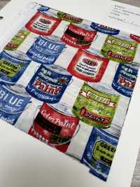 850572 브로드클로스 아메리칸 빈티지 페인트 캔[원단] VANCET 서브 사진