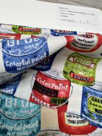 850572 브로드클로스 아메리칸 빈티지 페인트 캔[원단] VANCET 서브 사진