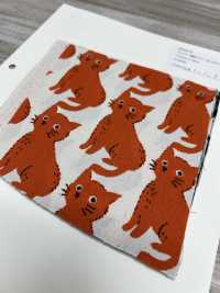 850575 표백되지 않은 옥스포드 코튼 캣 앤 치도리[원단] VANCET 서브 사진