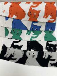 850575 표백되지 않은 옥스포드 코튼 캣 앤 치도리[원단] VANCET 서브 사진