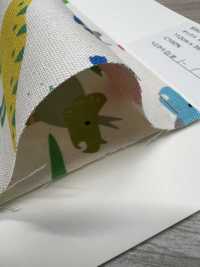 850579 표백되지 않은 옥스포드 코튼 따뜻한 공룡[원단] VANCET 서브 사진