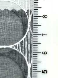 SLC8567 SLC 8567 (원형) 실크 오간자 레이스[원단] KOYAMA 서브 사진