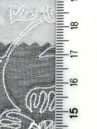 SLC11296 SLC11296 (식물성) 실크 오간자 레이스[원단] KOYAMA 서브 사진